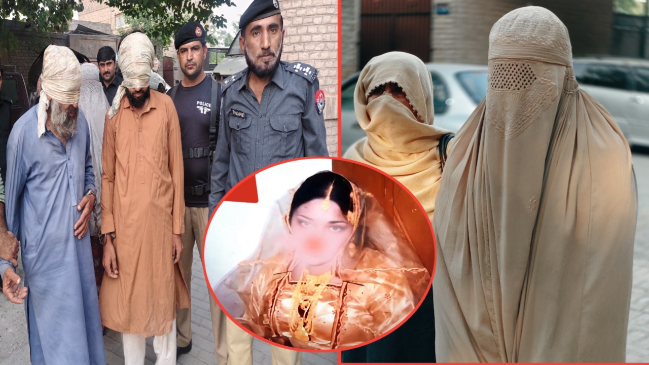 اسلحے کی نوک پر اغواء ہونے والی لڑکی ہنگو سے بحفاظت بازیاب، خاتون سمیت 3 ملزمان گرفتار